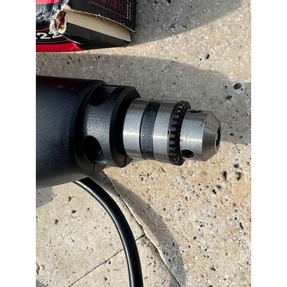 Craftsman 3/8 in Corded Drill Variable Speed Reversible 1/3 HP USA - Picture 6 of 12